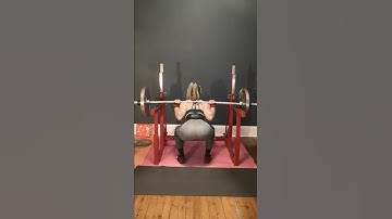 Pin squats 4@RPE7.5 140kg set 2/4