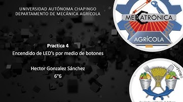 Practica #4 - Encendido de LED’s por medio de botones - Sistemas embebidos