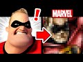 Drawing THE INCREDIBLES in a MARVEL STYLE!  And 27 FACTS you did NOT KNOW about the MOVIES!