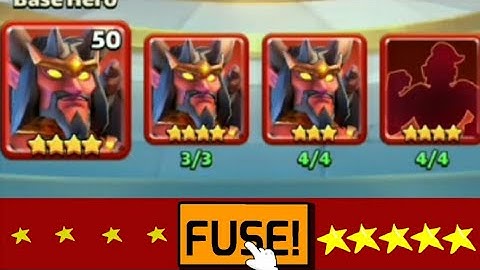 PUZZLE BREAKERS - How to Fuse a Hero to 5 stars