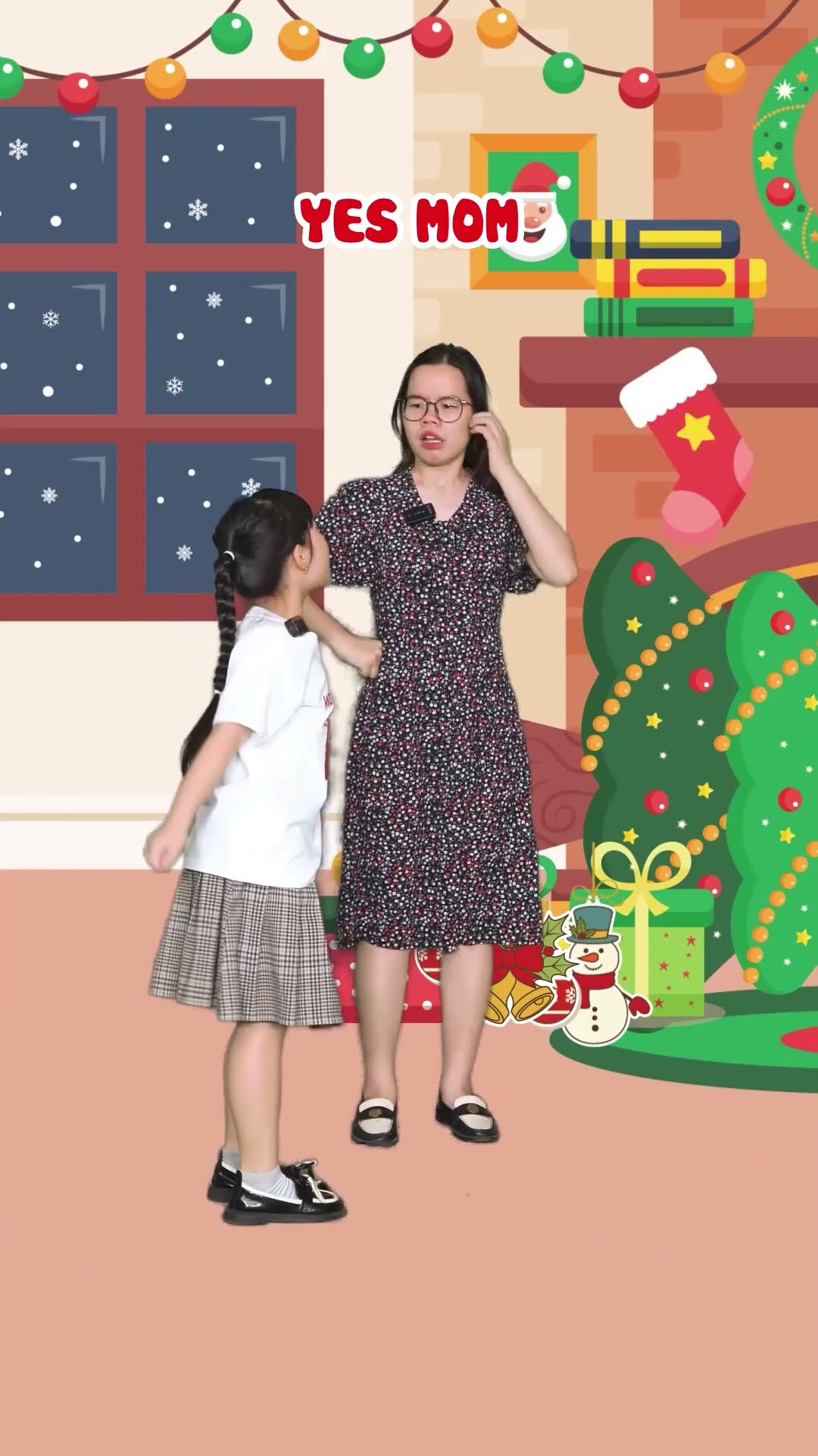 Học tiếng Anh qua hoạt hình Don't Blame the Cat | Christmas Cartoons for Kids #shorts #education