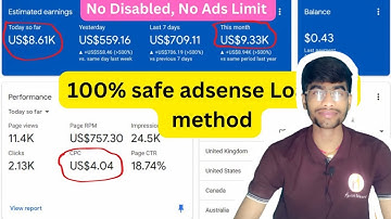 Google AdSense Loading Method Full Course | 100% Safe Method Earn | $500+ Per Day From AdSense
