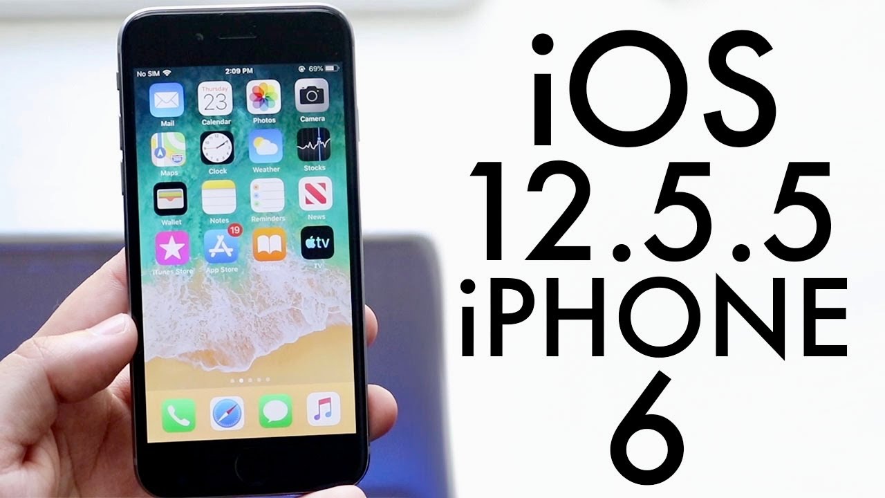 Can iPhone 6 get iOS 12.5 5?