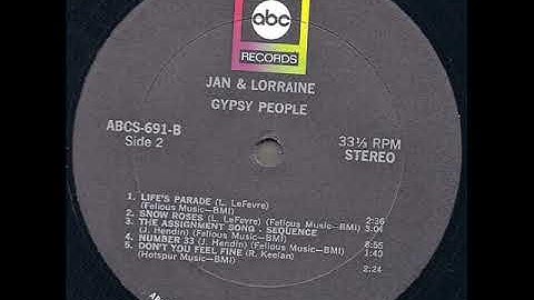 Jan & Lorraine "Gypsy People" 1969 *Assignment-Song Sequence*