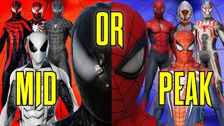 A Brief Look at Peter's Costumes in SpiderMan 2