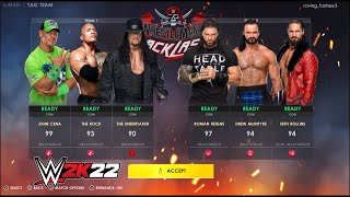 WWE 2K22 LIVE Stream - WWE 2K22 Legends & New Gen