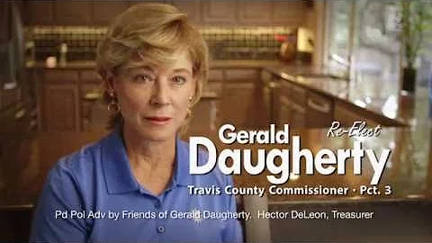 Gerald Daugherty Campaign: "Please Re-Elect Gerald...Please!...
