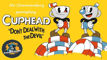 cuphead walkthrough no commentary - cuphead switch - full game walkthrough (2 player)
