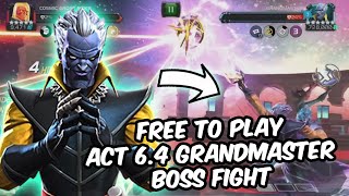 Act 6.4 Grandmaster Free To Play Boss Fight For Thronebreaker Title - Marvel Contest of Champions