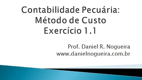 Em que momento inicia a depreciação de um rebanho reprodutor?