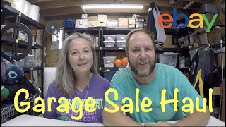 Texas Garage Sales - How Much Will We Make on these Garage Sale Finds! | EBAY RESELLER HAUL 2019