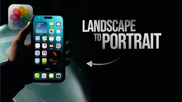 How to Change a Landscape Photo to Portrait on iPhone (tutorial)