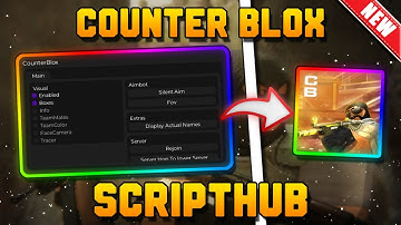 🔥 ScriptHub - Counter Blox Script | Silent Aimbot - Auto FOV - ESP | Mobile & PC [2025]
