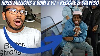 (OOAK) Russ Millions x Buni x YV - Reggae & Calypso [Music Video] | @Grmdaily (REACTS🇺🇸