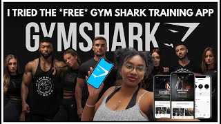 i trained with GYMSHARK ATHLETES for a week | i tried the *FREE* GYM SHARK TRAINING APP | APP REVIEW screenshot 2