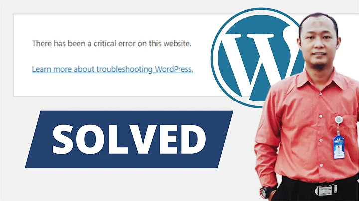 There has been a critical error on this website