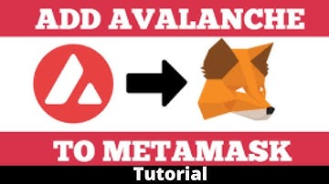 How To Add Avalanche (AVAX) To Metamask Wallet.