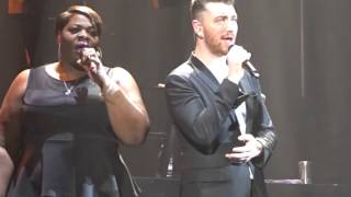 Sam Smith - Stay With Me live Qantas Credit Union Arena 04/12/15. The Lonely Hour World Tour Sydney