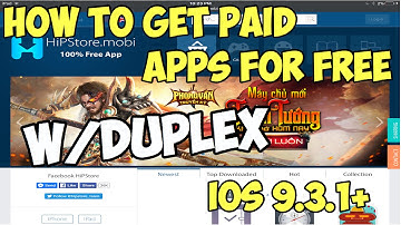 How to get Paid apps FOR FREE! iOS 9.3.1+ 2016 w/DupLex