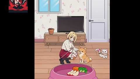 Brain Puzzle Tricky Quest Level 93 help the lady prep a feast for the new pup.