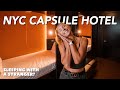 New york citys first capsule hotel  nap york central park sleep station