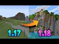 Same Seed Compared - 1.17 vs 1.18, what changed?