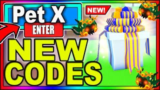 (WINNERS)  NEW PET SIMULATOR X CODE!  Roblox Pet Simulator X * 