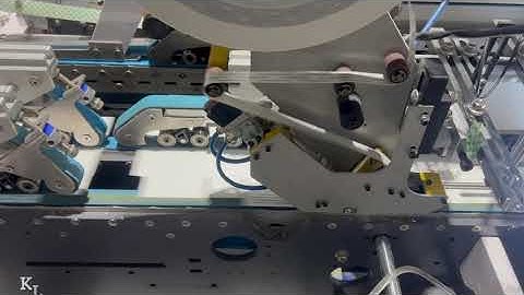 Kleenstick tape with bump and turn on Rolam folder gluer