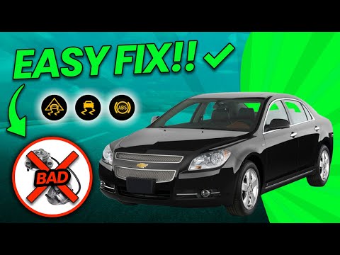 Chevy Malibu Service Traction Control ABS Service ESC wheel bearing and front brakes