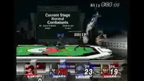 SSBB Apex Doubles GF - UTD Zac (G&W) Ultimate_Razer (Snake) vs Ally (Snake) M2K (MK) 3