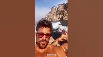 Michele Morrone And Simone Susinna Leaving Capri 
