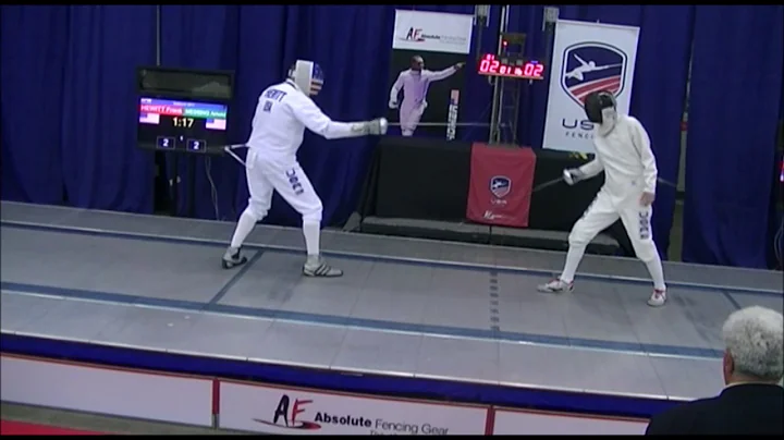 2017 April NAC Vet 70-79 Men's Epee Gold: Hewitt v...