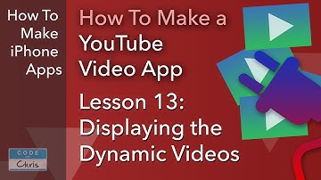 How To Make a YouTube Video App - Ep 13 - Displaying dynamic videos