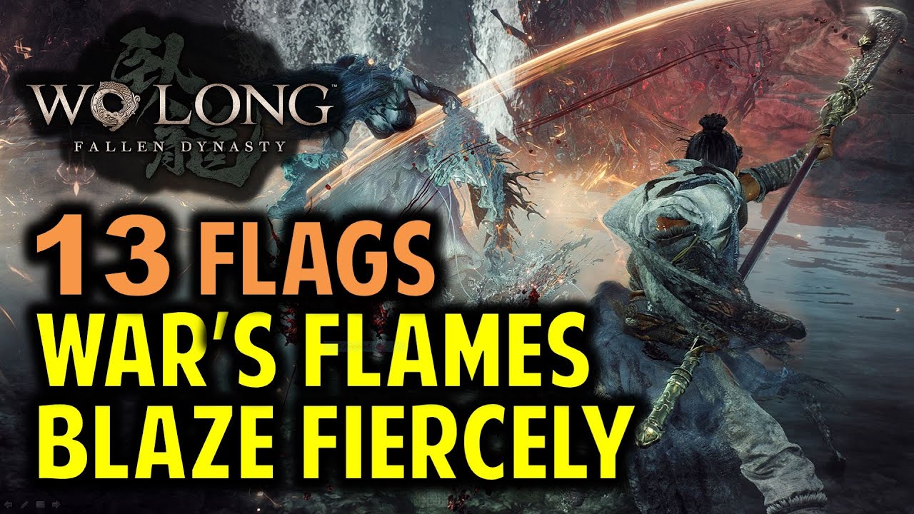 War's Flames Blaze Fiercely: All Flags Locations