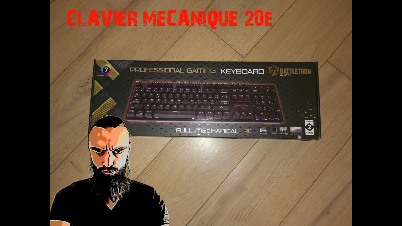 Test Clavier Action Battletron 20€ - YouTube
