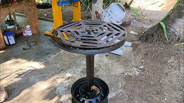 Making Simple Rotary Welding Table  Made From Scrap