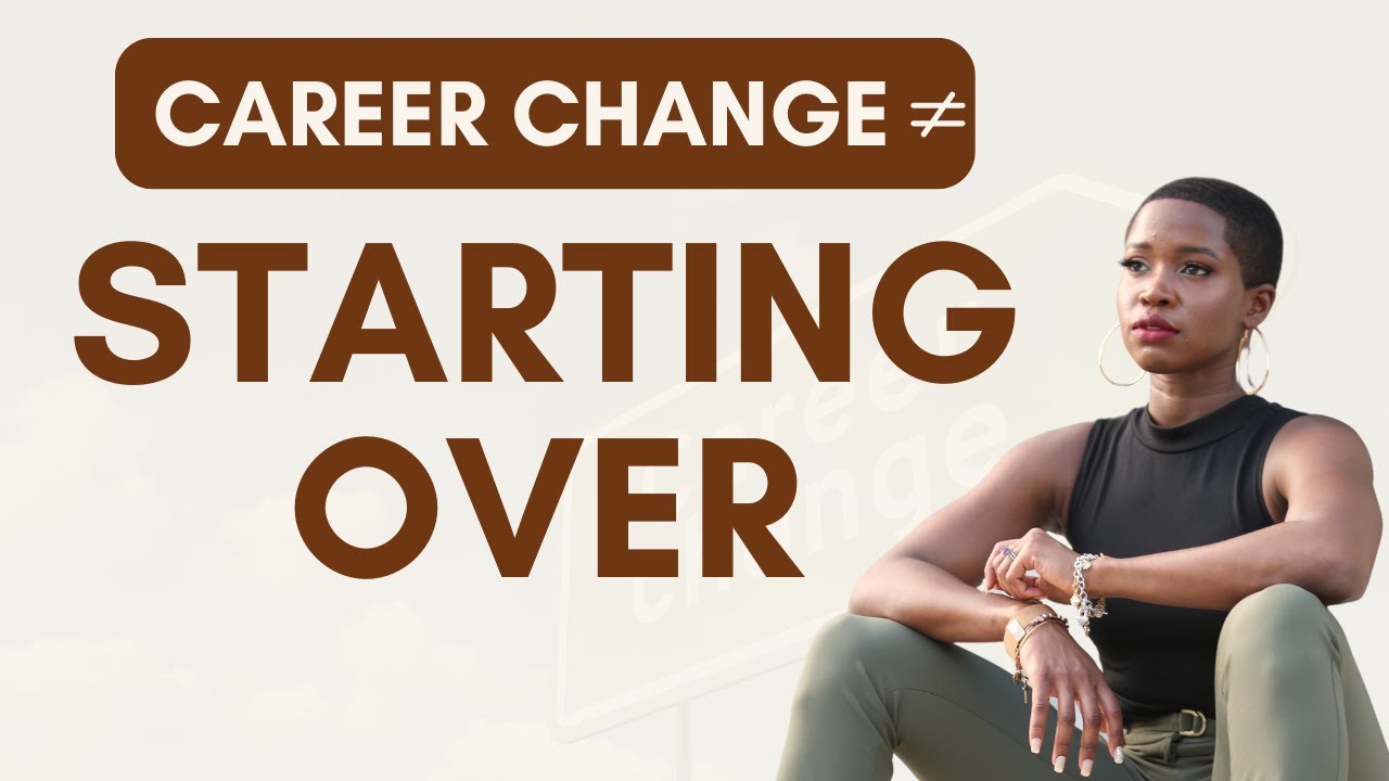 How to Change Careers Without Starting Over (And Make More Money) - YouTube
