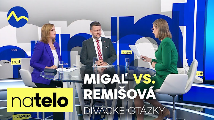 Divácke otázky - Samuel Migaľ (nezaradený) vs. Veronika Remišová (Za ľudí) | Na telo