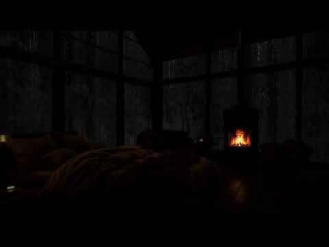 Rain Fireplace Ambience Perfect For Work Study And Unwinding 