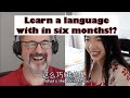 How to learn a language within six months - Sharing language learning experience with Chris Lonsdale