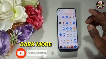 How To Enable Dark Mode in OnePlus 9RT | OnePlus 9RT dark Mode कैसे करें | @akstech4u