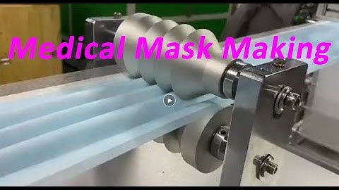 Medical Mask  Surgical Mask Making Machine Production Line Fully Automatic