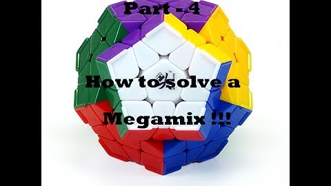 How to solve a Megaminx - Part 4 ( Beginners Method )