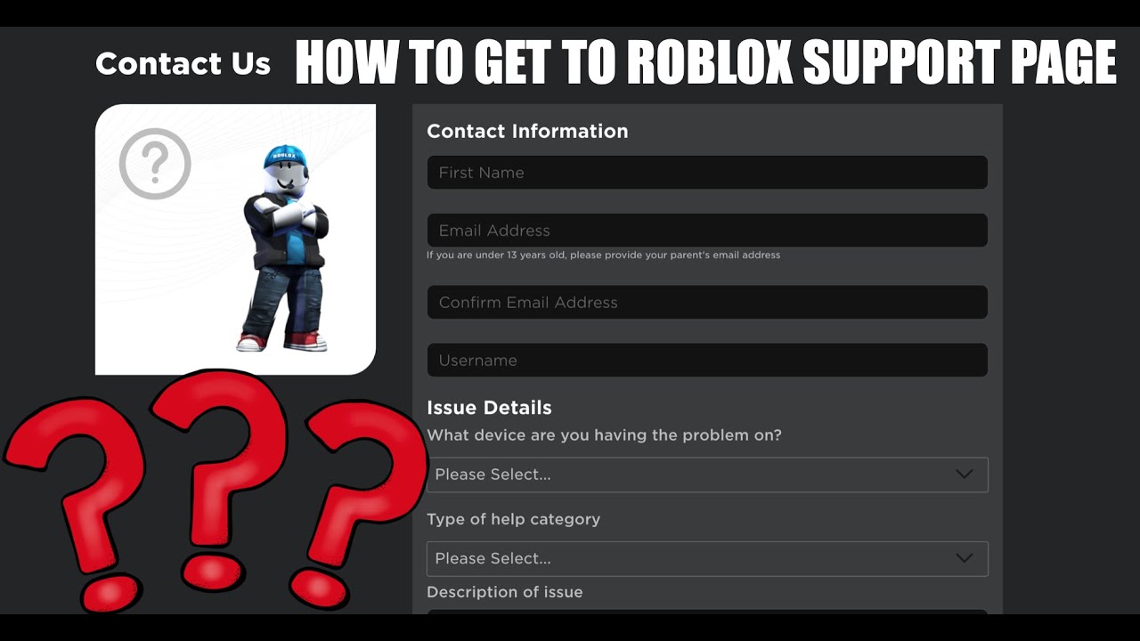 Contact is roblox