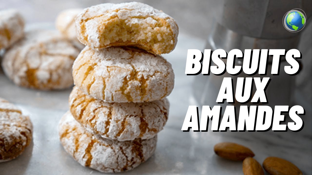AMARETTI ITALIENS : Le Secret du Biscuit qui FOND en bouche ! 🇮🇹