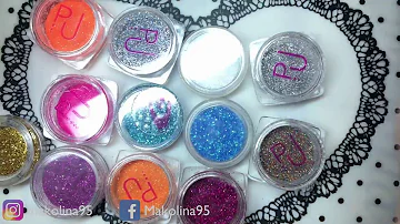 Come mettere la polvere glitter sulle unghie?