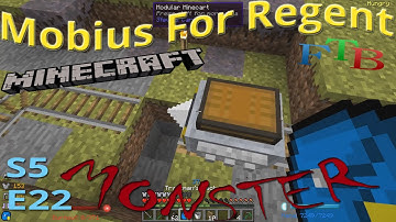 Mobius For Regent: Steves Carts 2 - The Bridge Builder - Minecraft FTB Monster - M4R 5.22