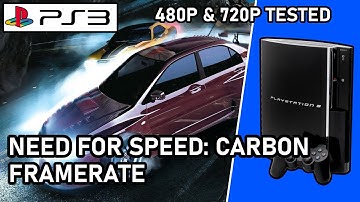 Need for Speed: Carbon  |  PS3  |  Frame Rate Test