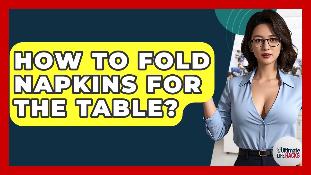 How To Fold Napkins For The Table? - Ultimate Life Hacks
