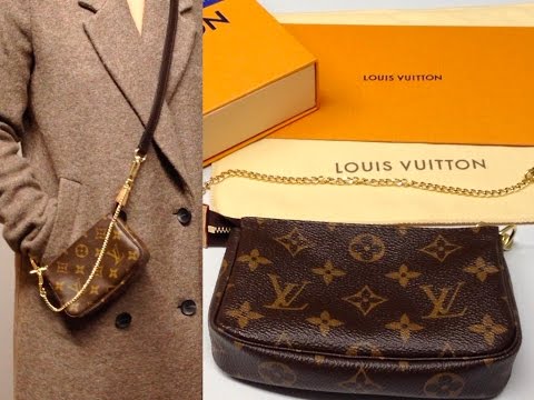 LOUIS VUITTON Mini Pochette Accessoires, 3 different Lookbook - YouTube